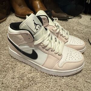 Jordan Women's Shoes in White and Black